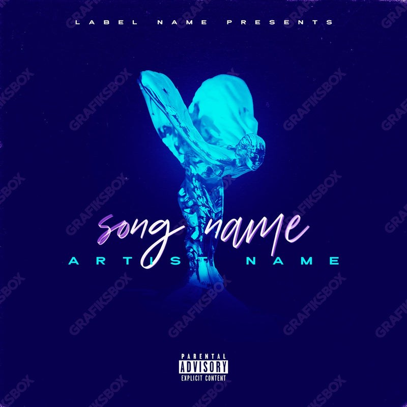 Blue Pendant premade cover art