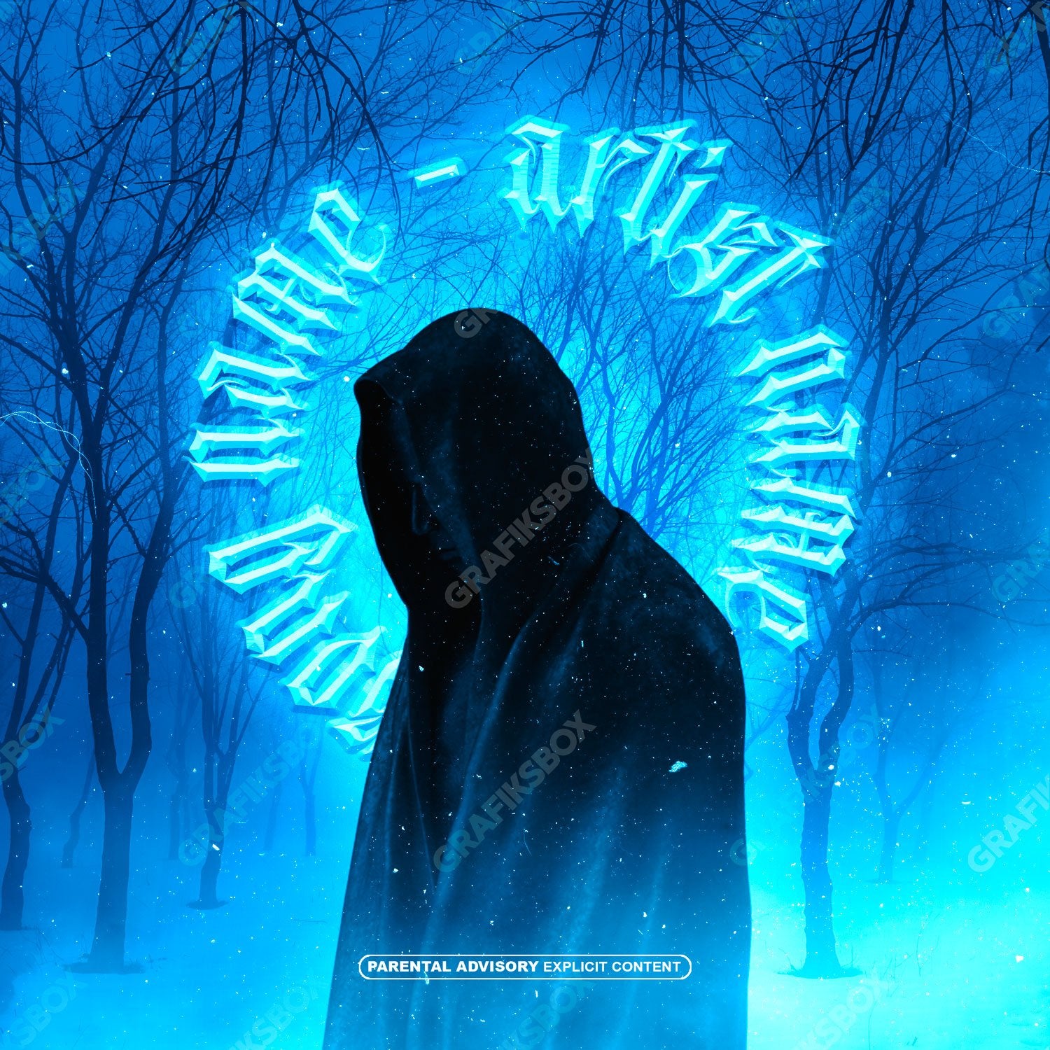 Blue Shadow premade cover art