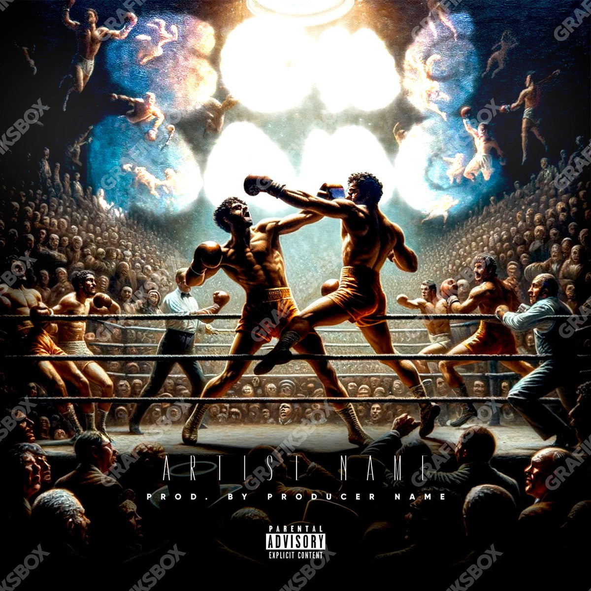 Brawler premade cover art