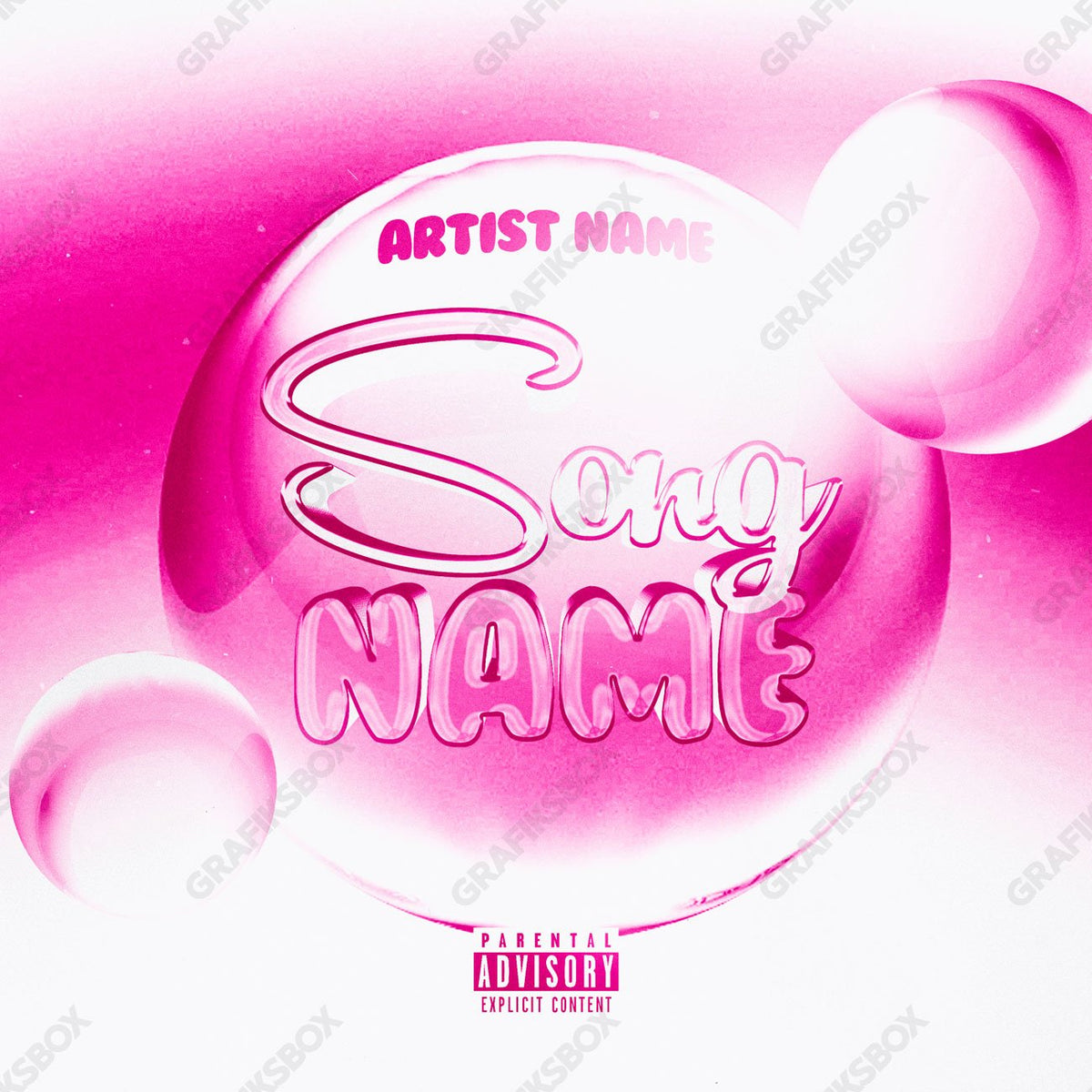 Bubblegum premade cover art