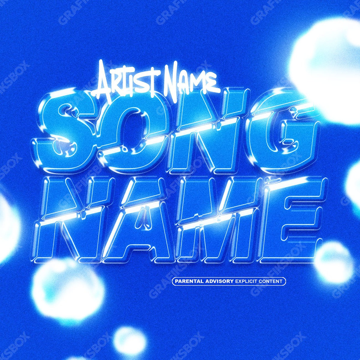 Bubbles premade cover art