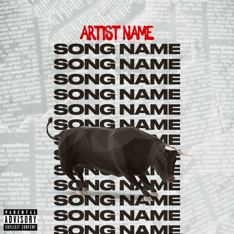 bull premade cover art