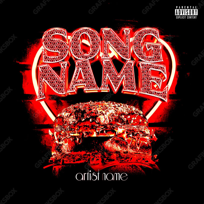 Burger Queen premade cover art