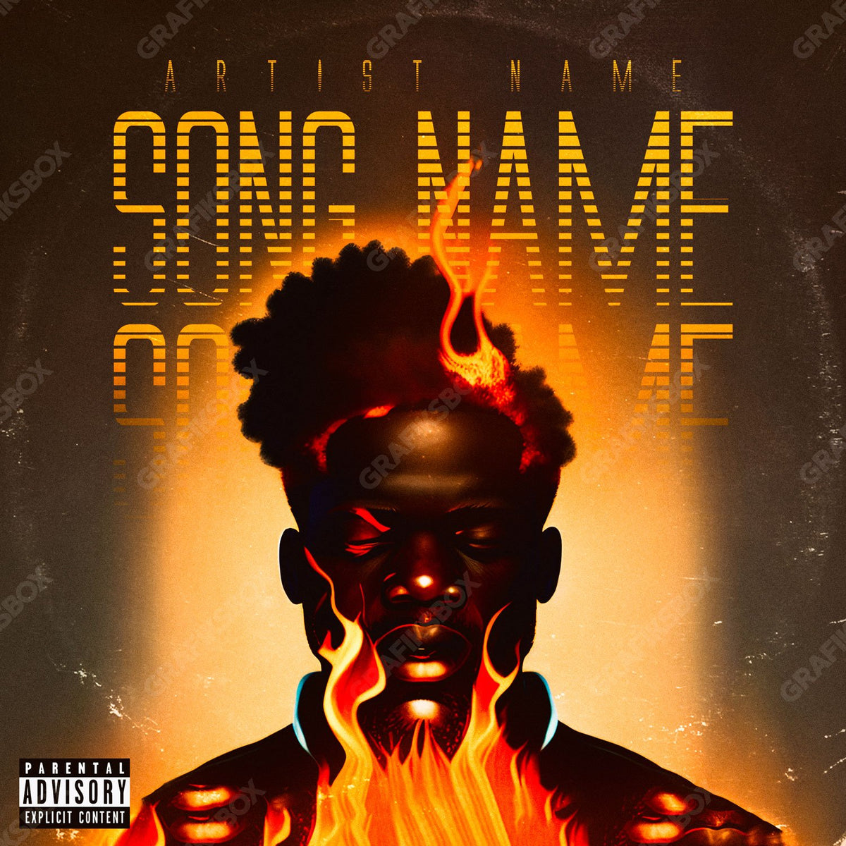Burnt premade cover art
