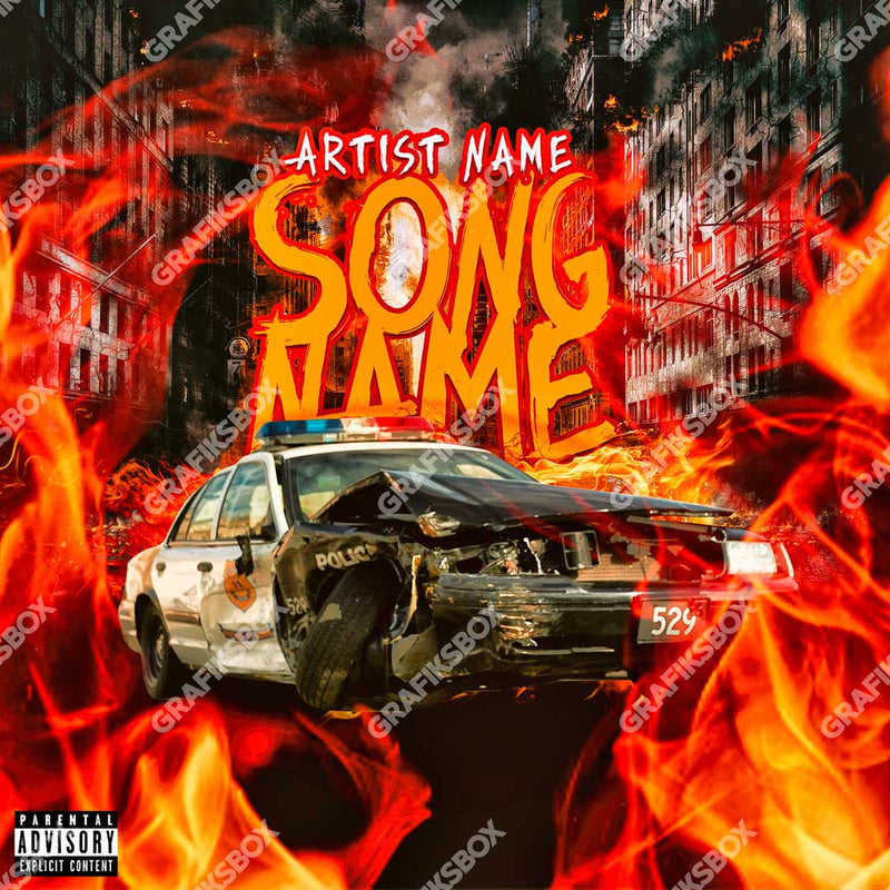 police cover art