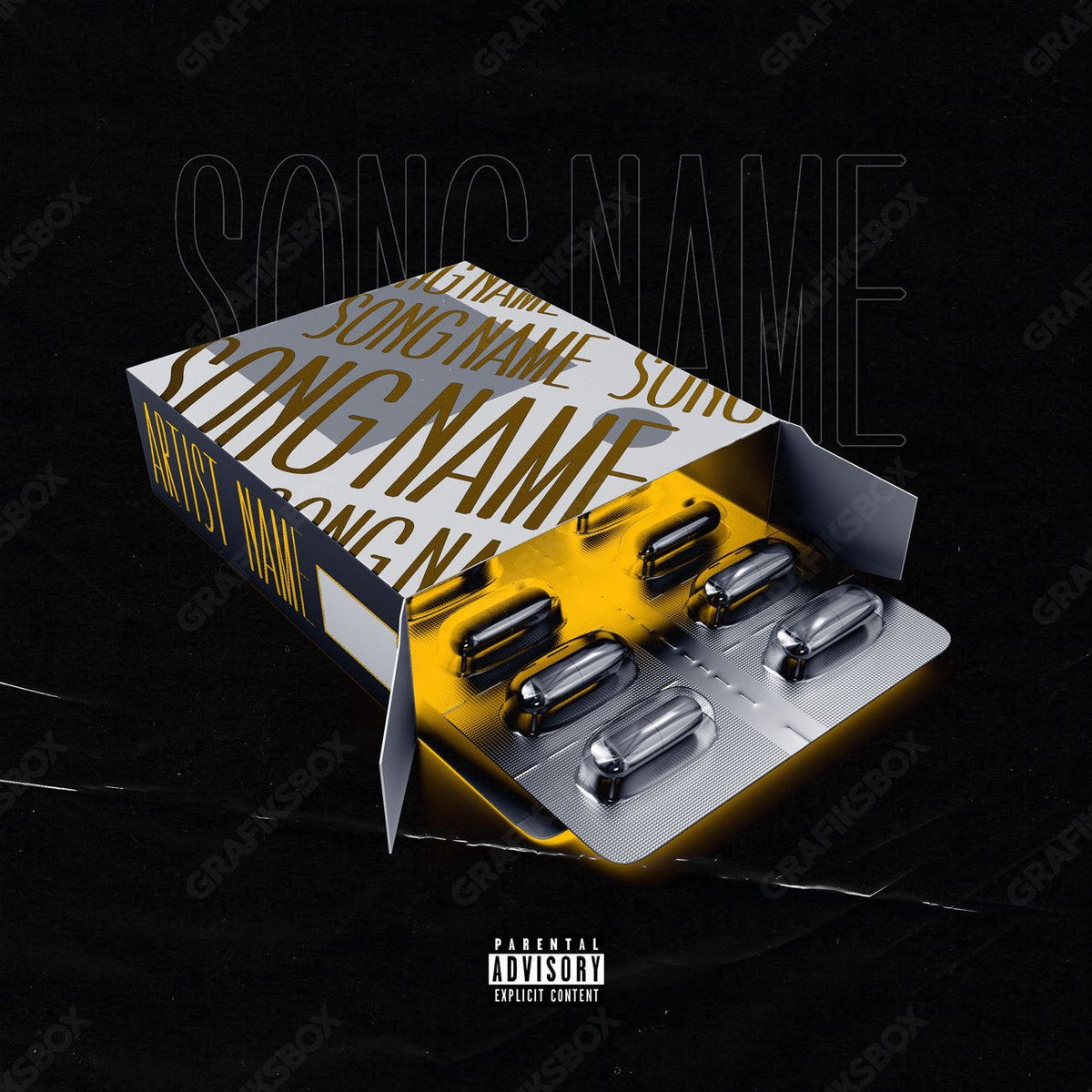 Capsules premade cover art