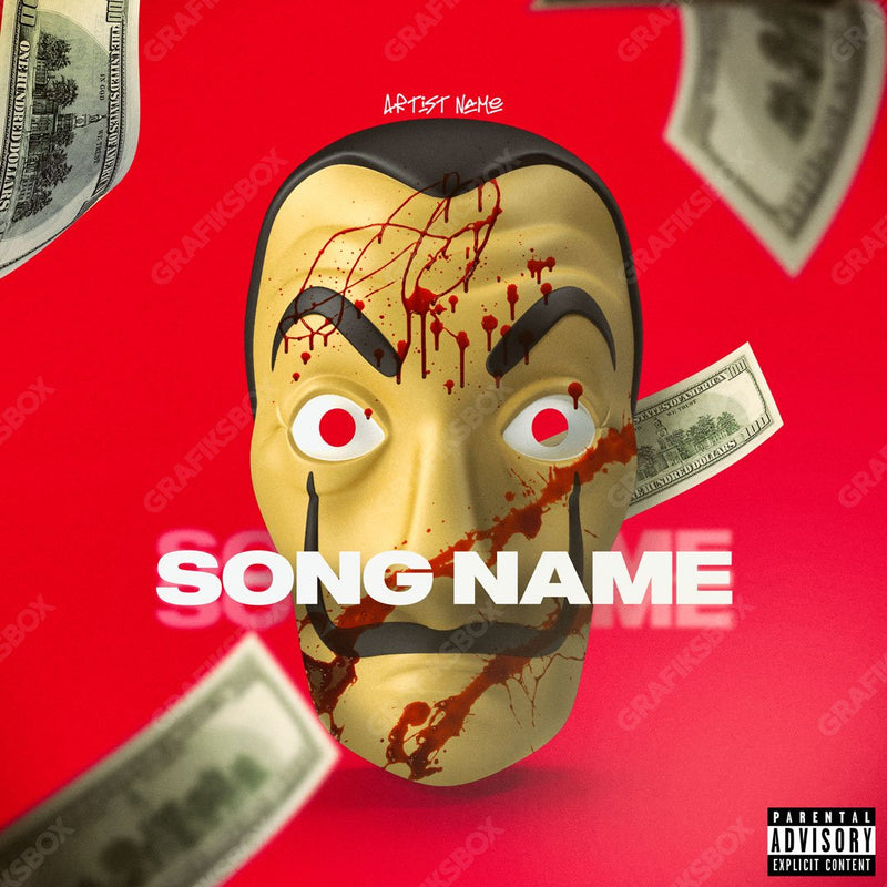 Casa de Papel premade cover art