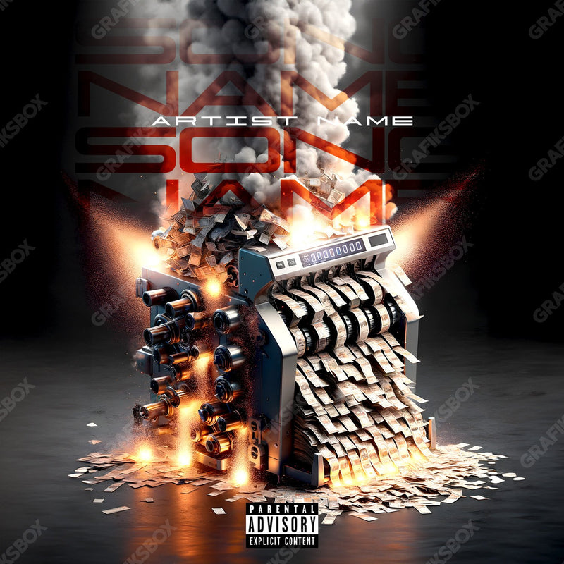 Cash Print premade cover art