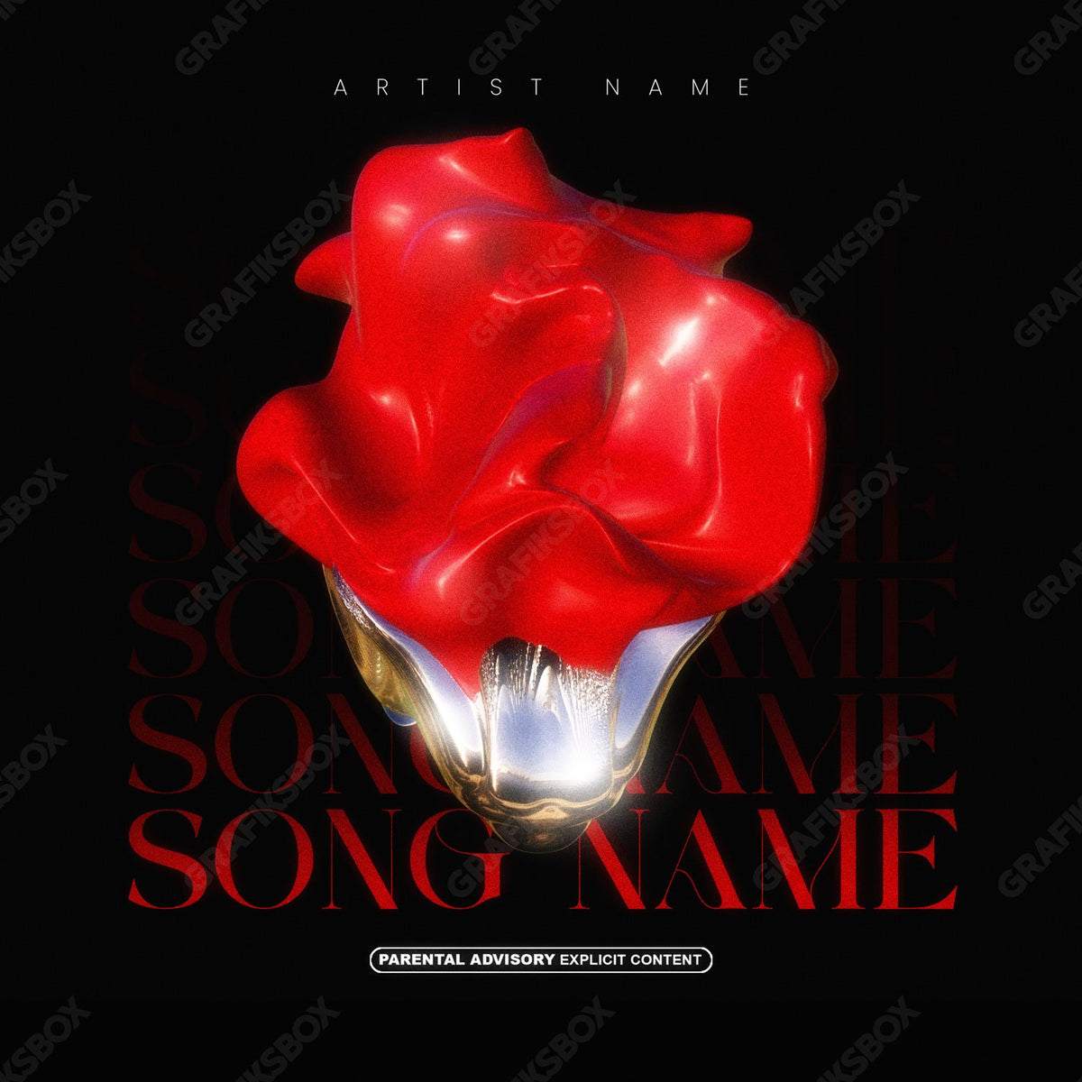 Catchy premade cover art
