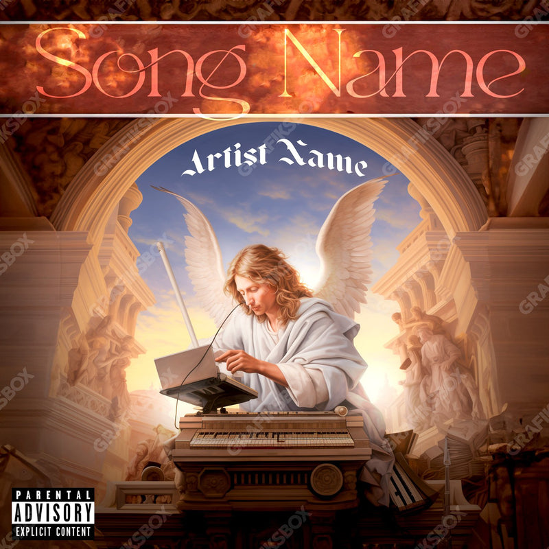 Celestial Music premade cover art