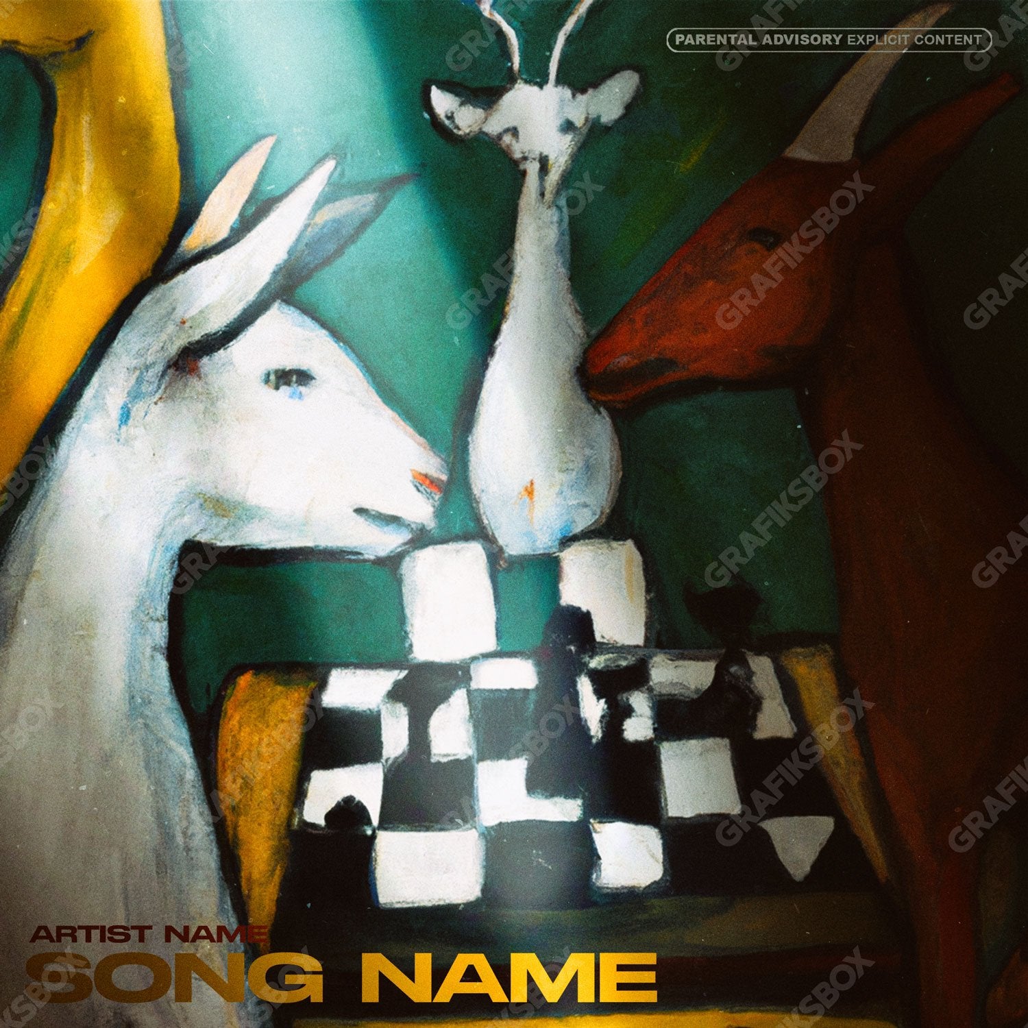 Chess premade cover art