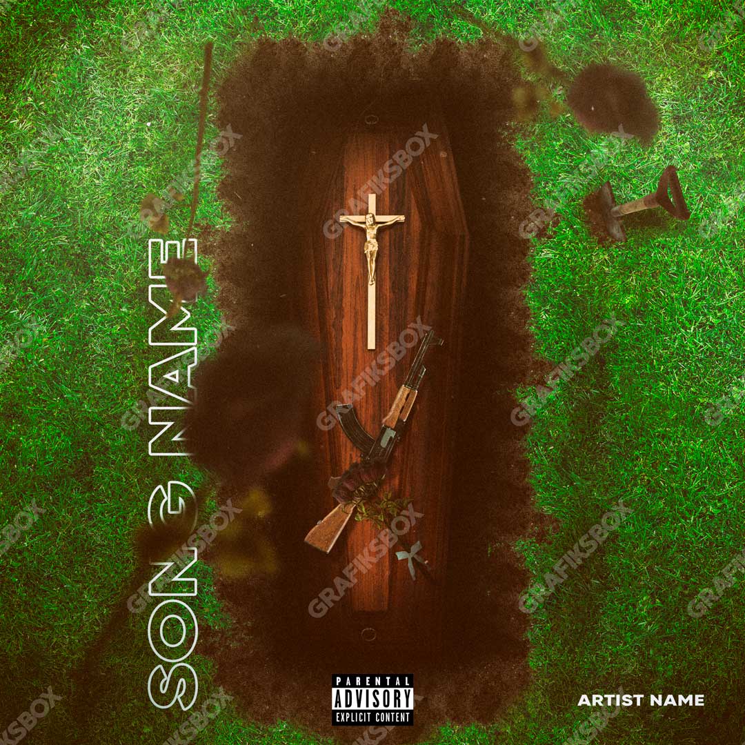coffin cover art