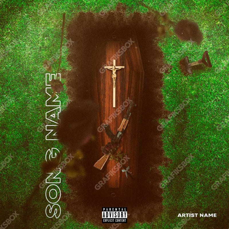 coffin cover art