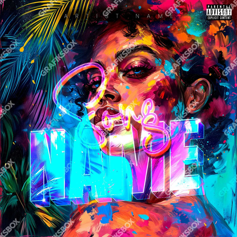 Colorfuly premade cover art