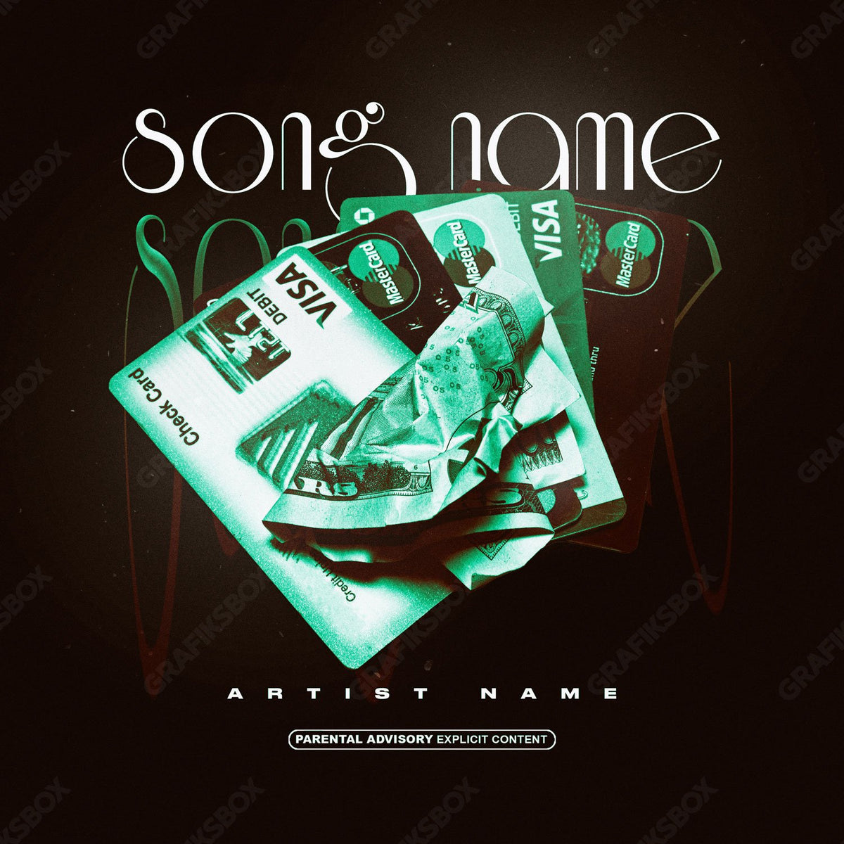 Credit premade cover art