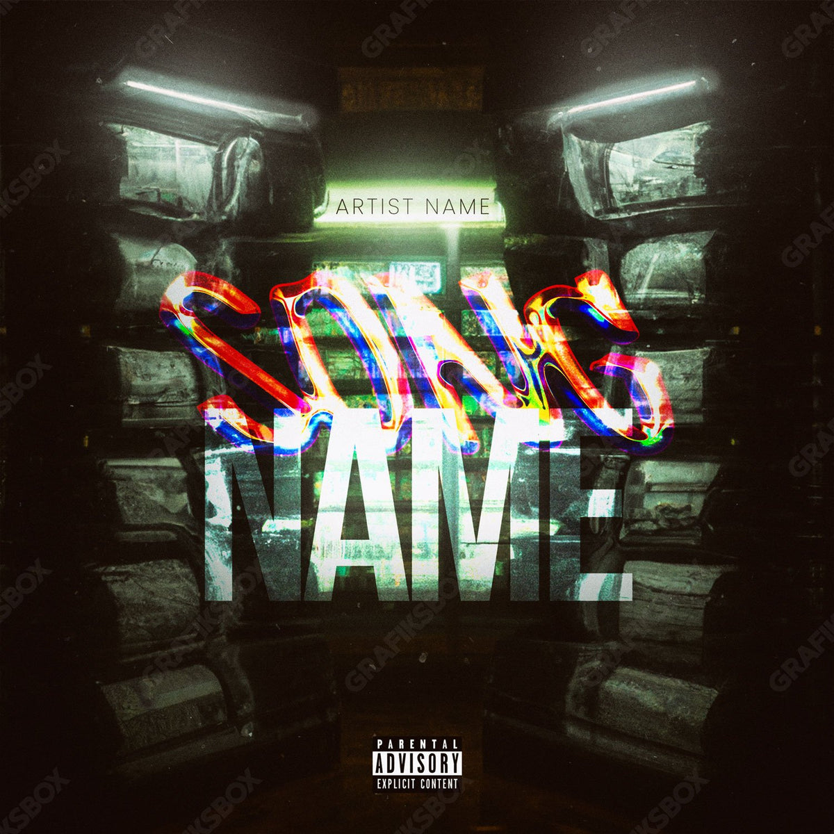 Dark Store premade cover art