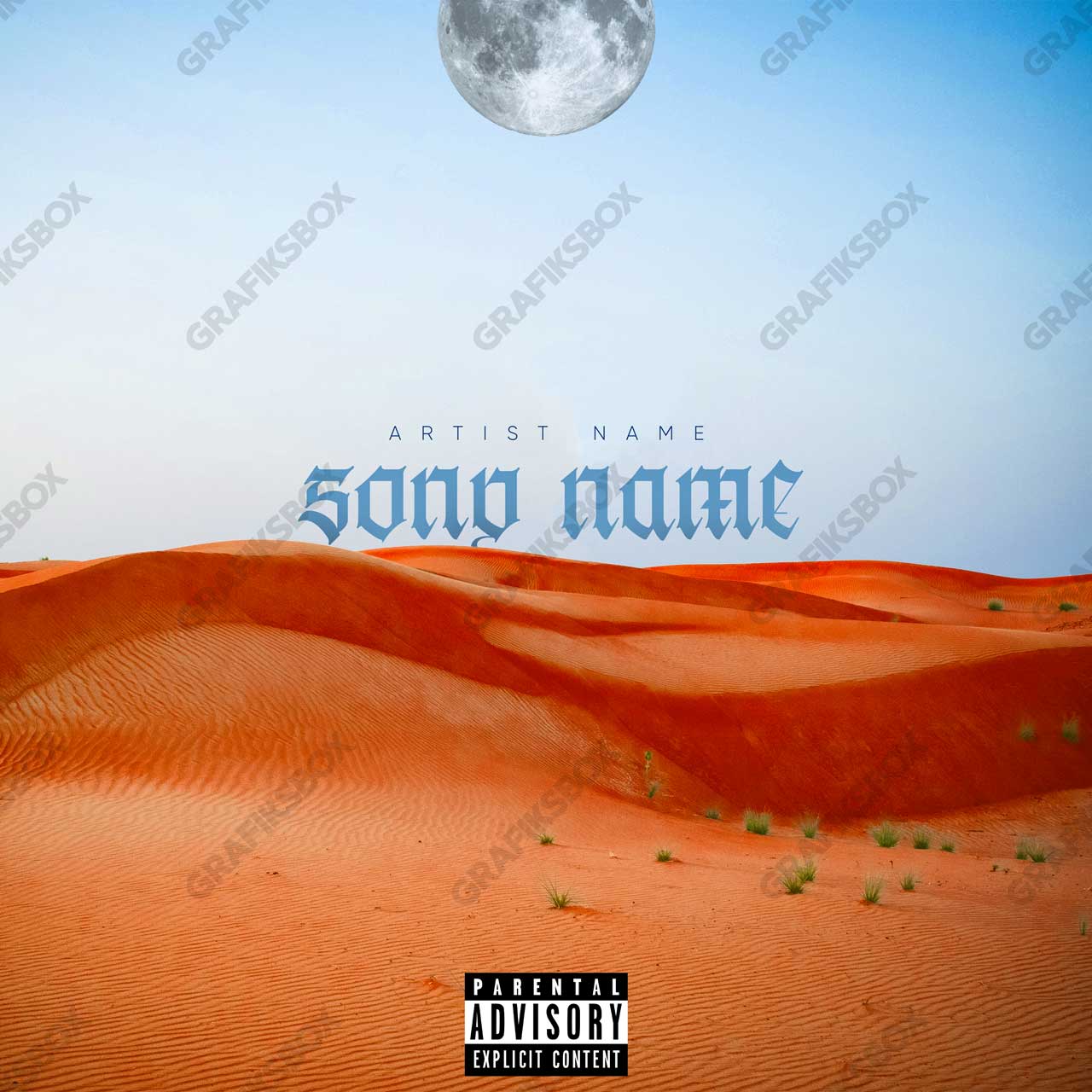 Desert premade cover art