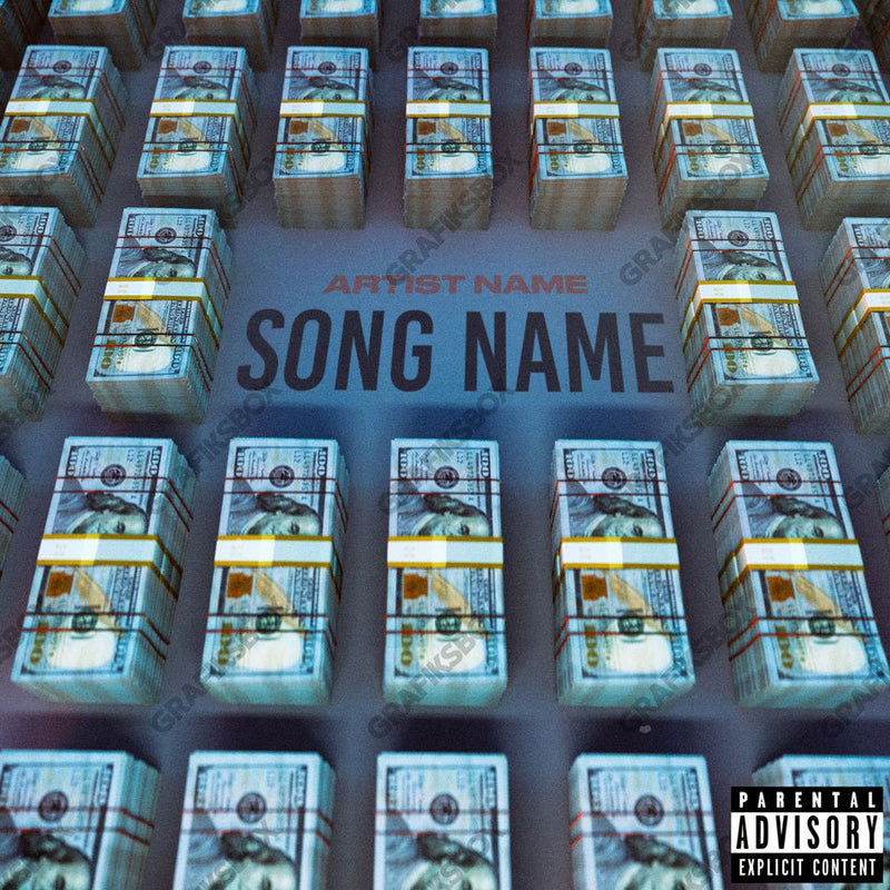 money stack premade cover art