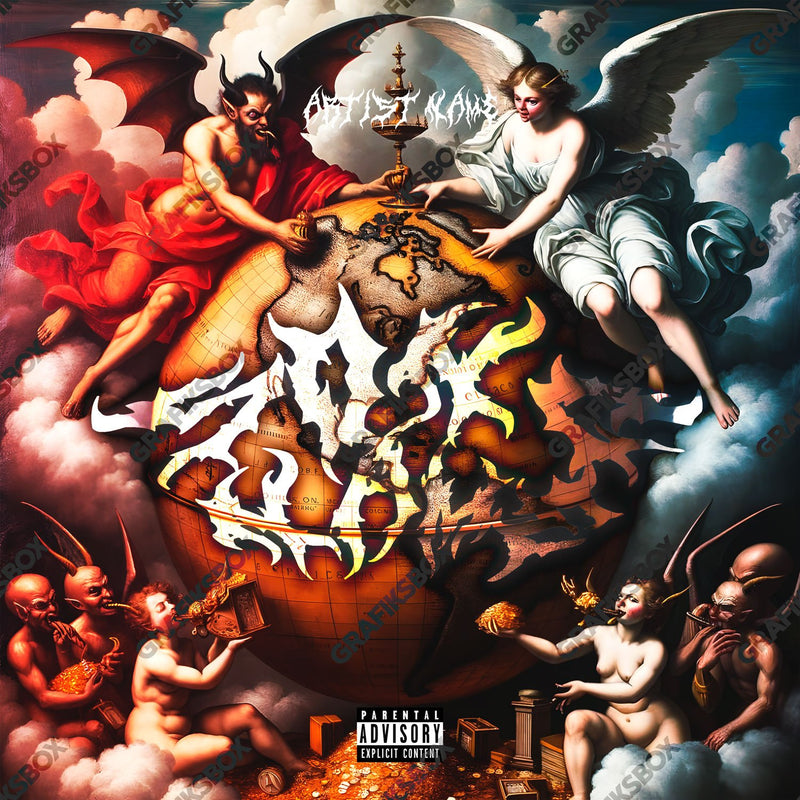 Dominating premade cover art