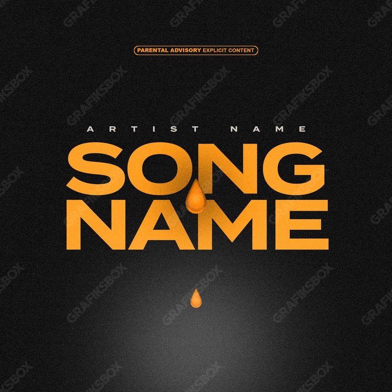 Drippy premade cover art