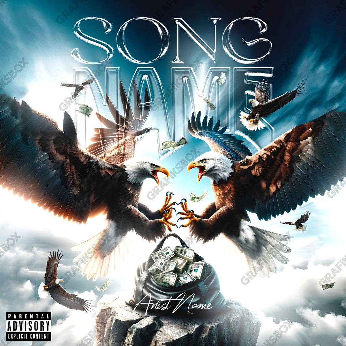 Eagle Catch premade cover art
