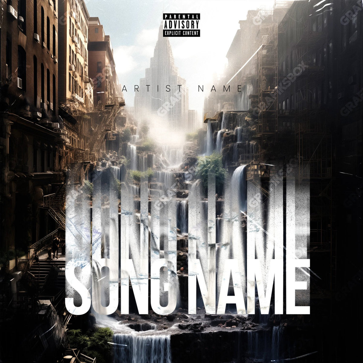 Falls premade cover art
