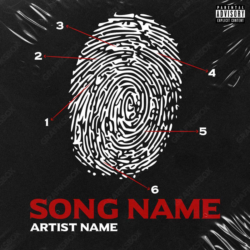 Fingerprint premade cover art