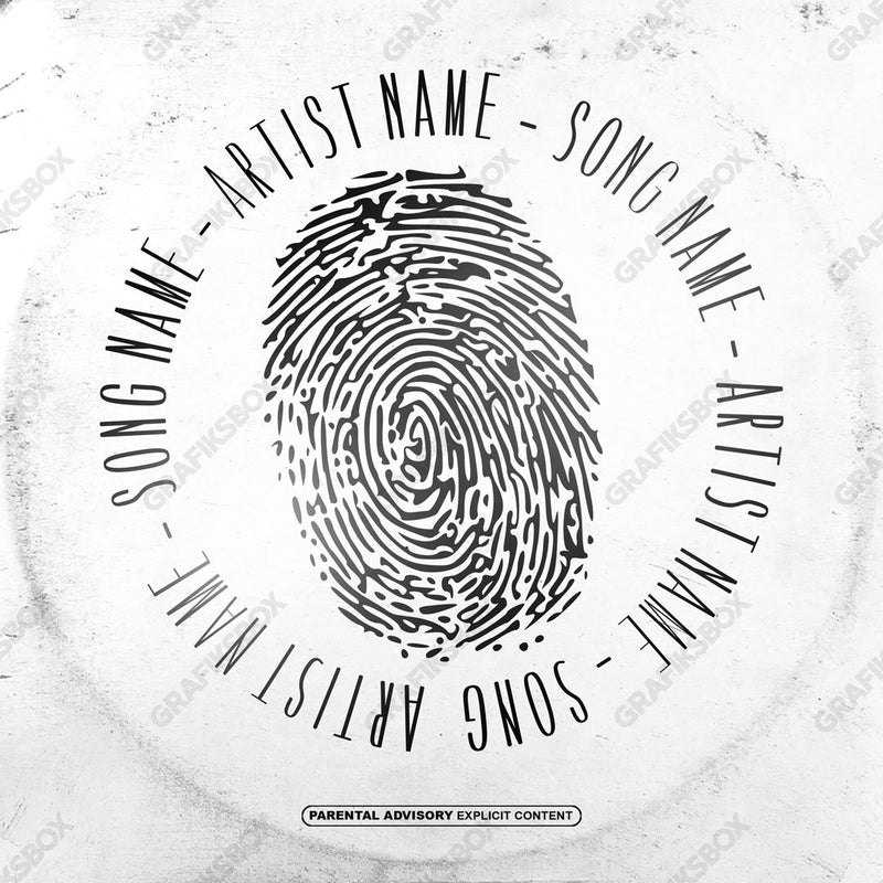 Fingerprint premade cover art