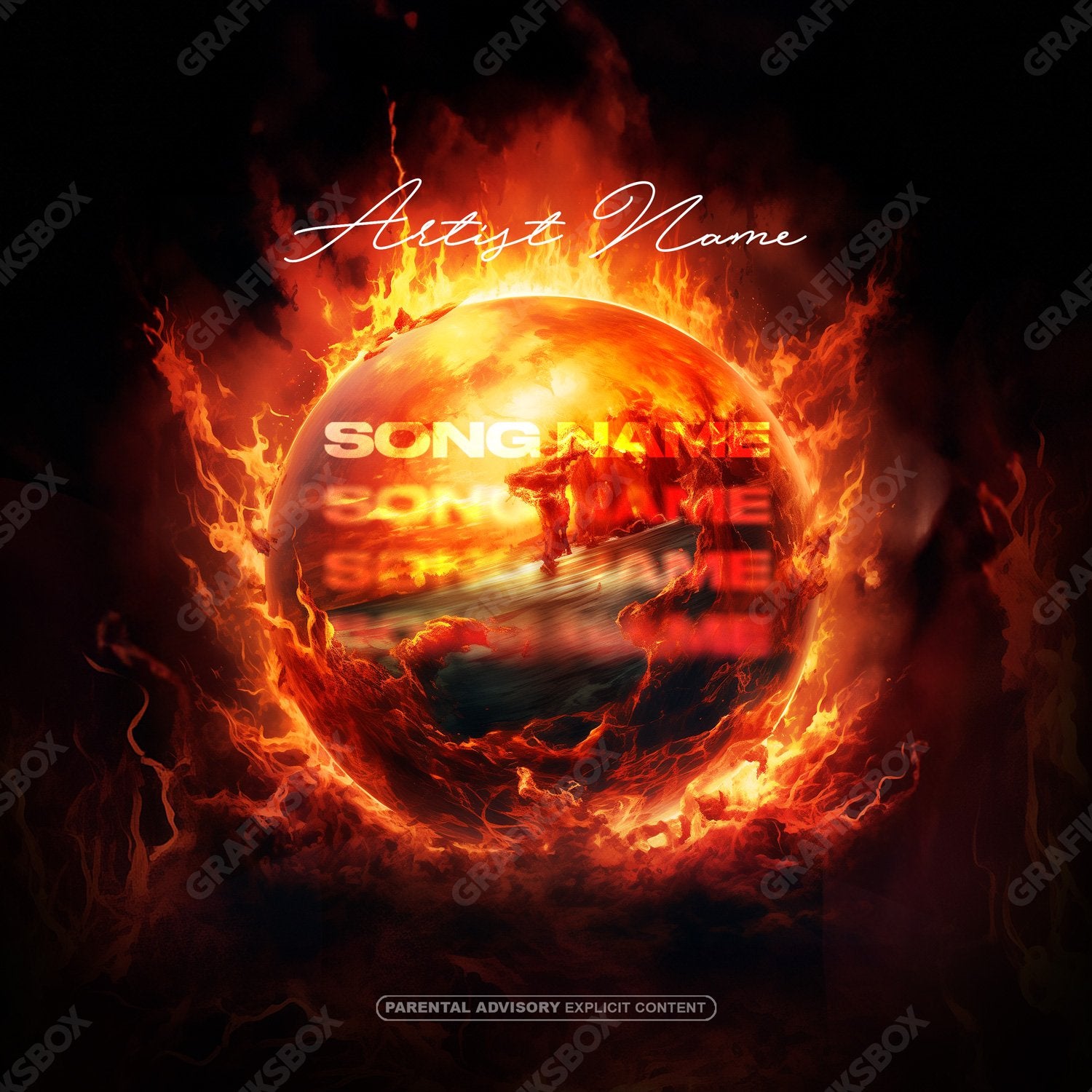 Fireball premade cover art