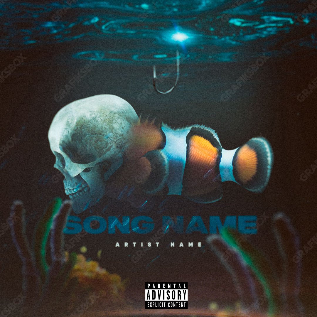 Fish Skull premade cover art