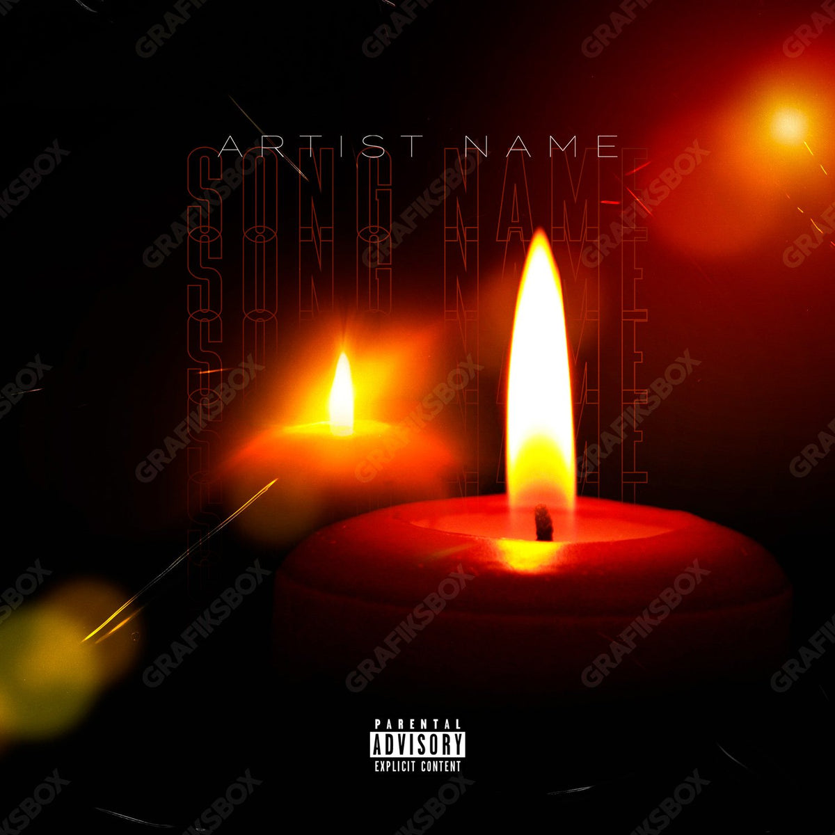 Flame Light premade cover art
