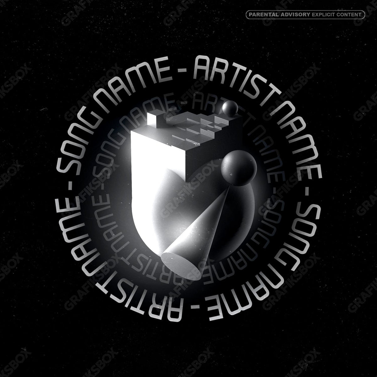 Geometry premade cover art