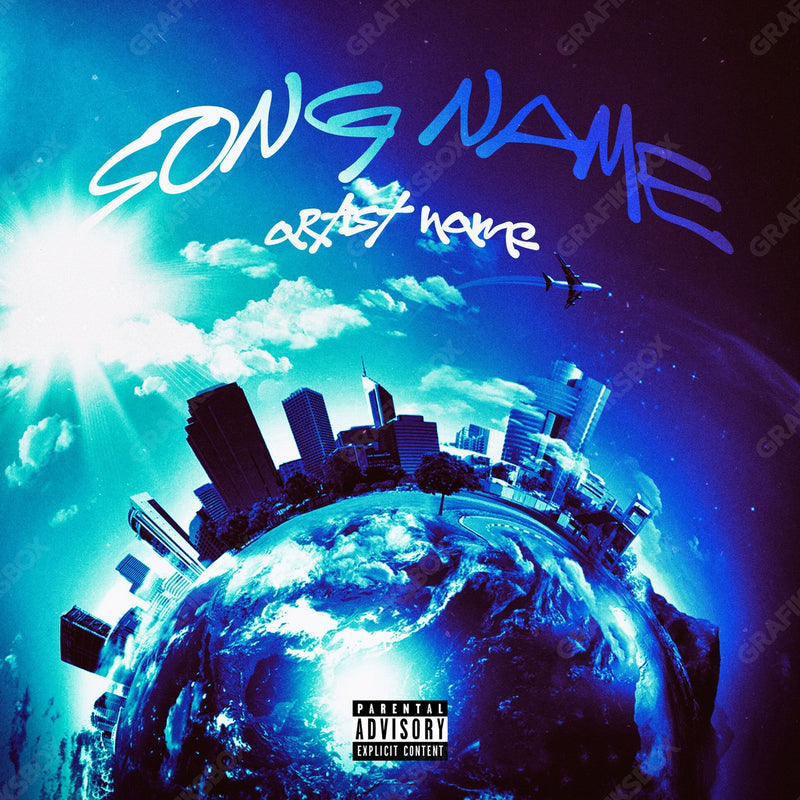 Globe premade cover art