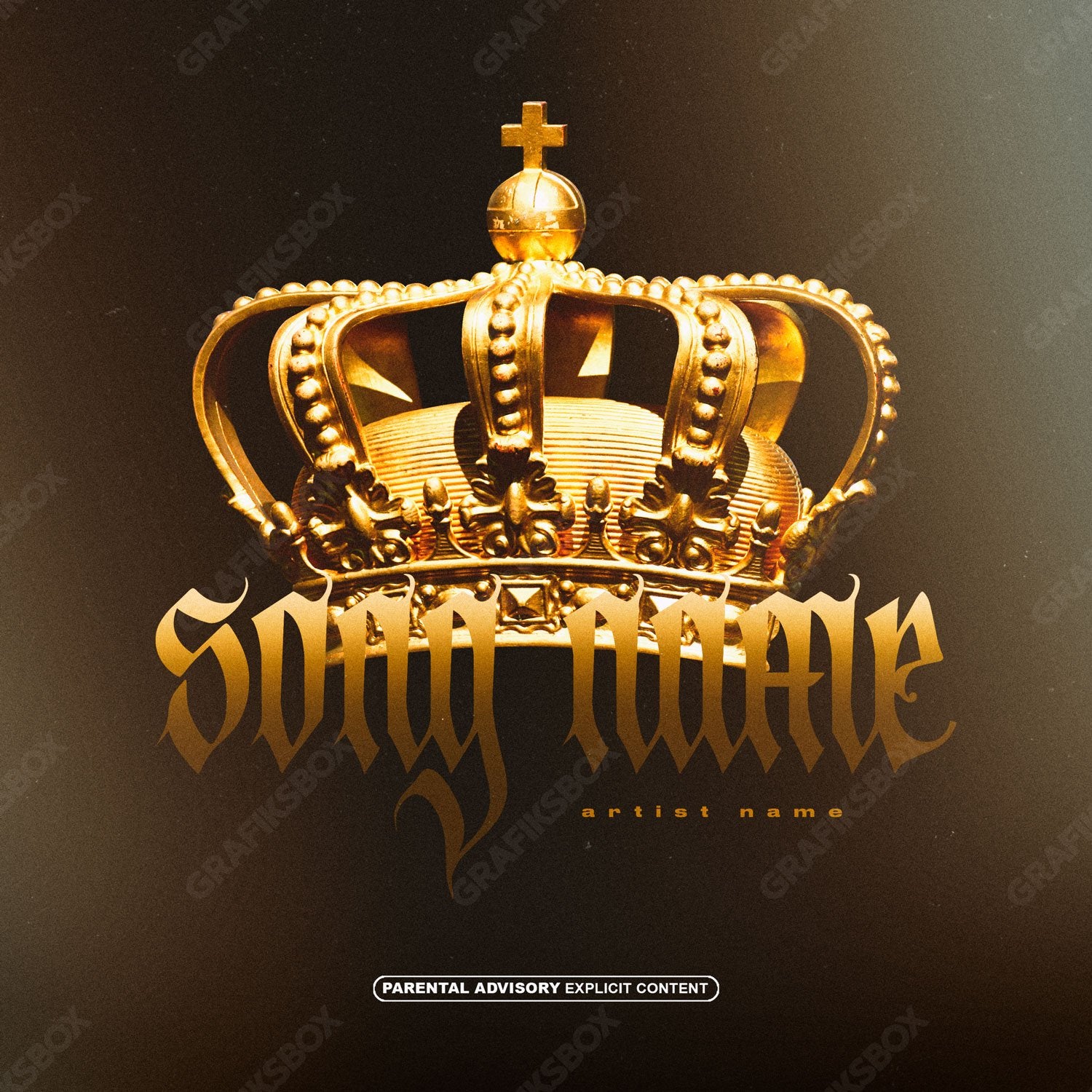 Gold Crown premade cover art