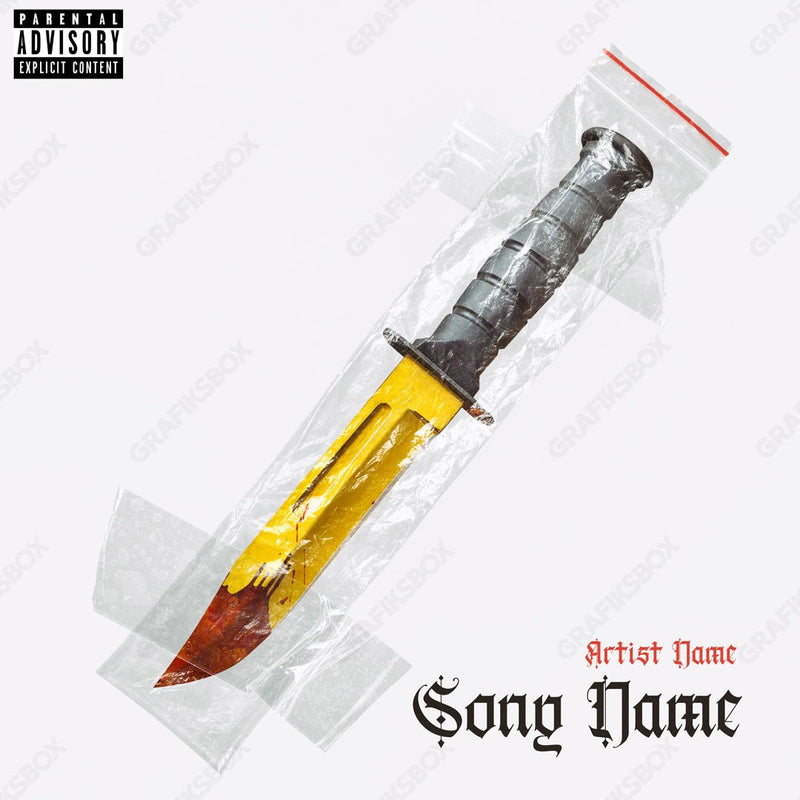 Gold Knife premade cover art