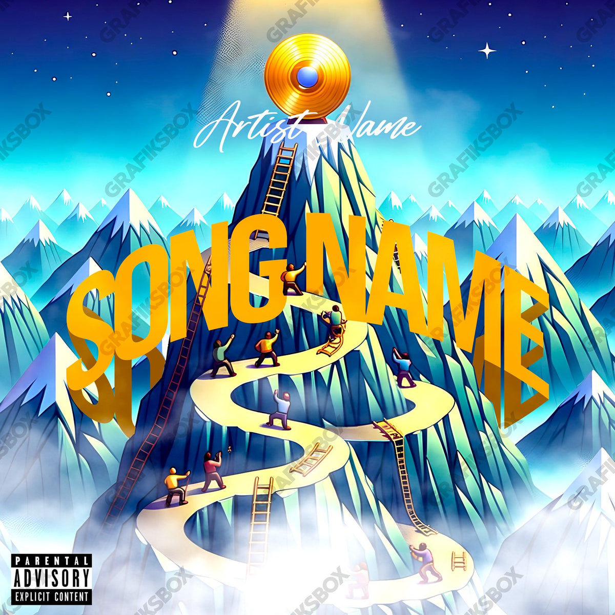 Gold Top premade cover art