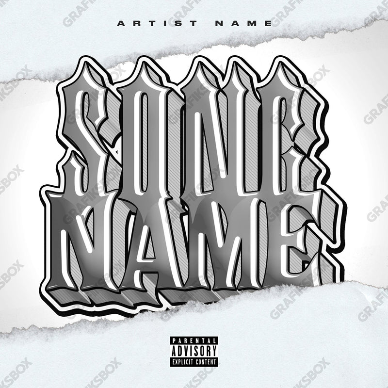 Grayscale premade cover art