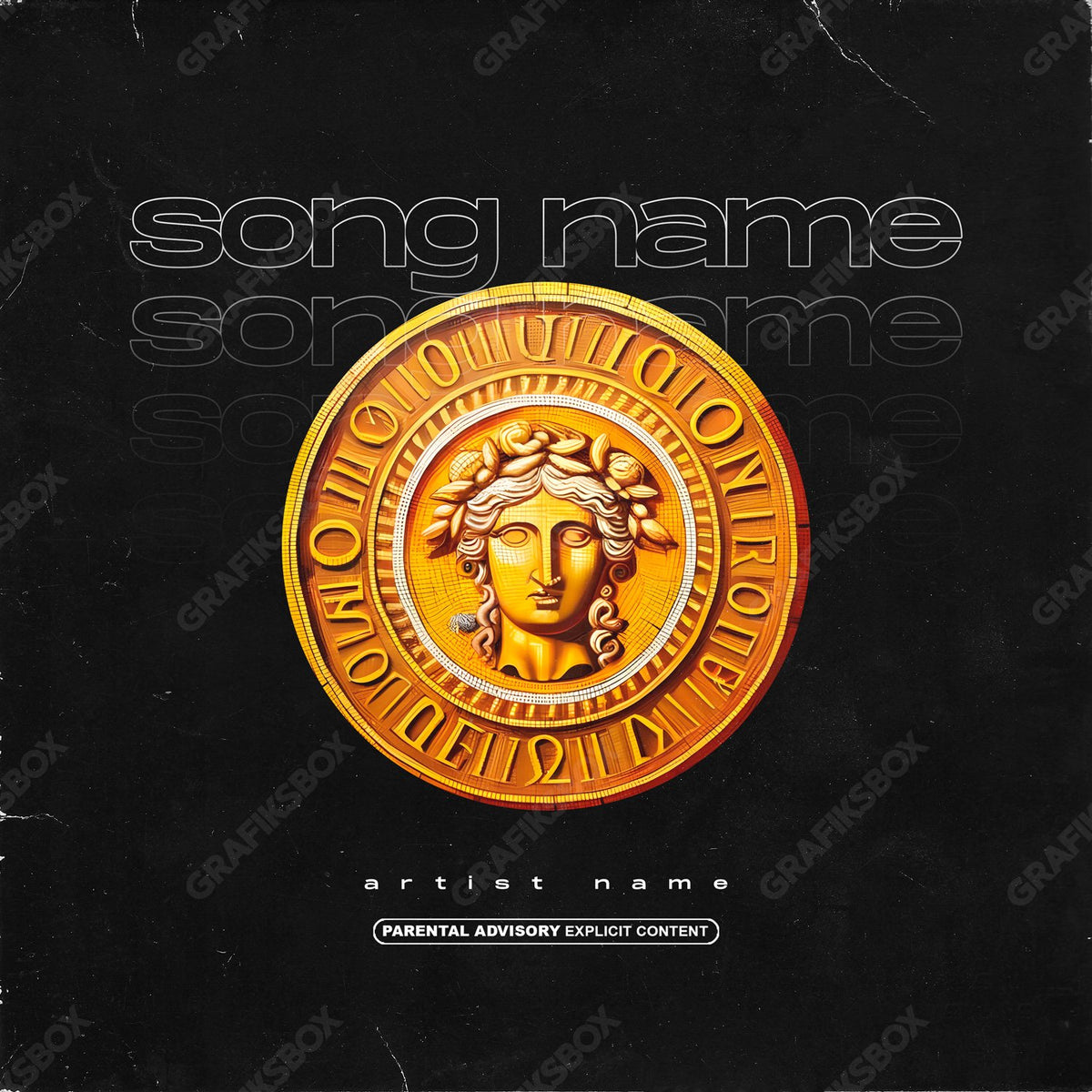 Greek God premade cover art
