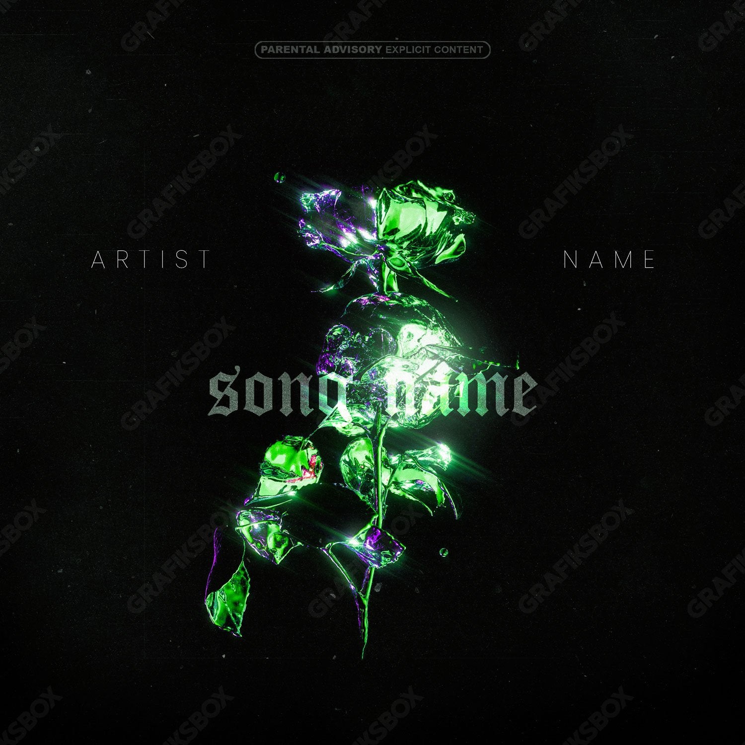 Green Glow premade cover art