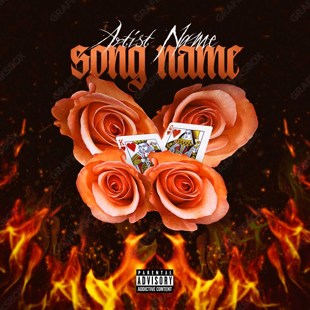Hell Roses premade cover art