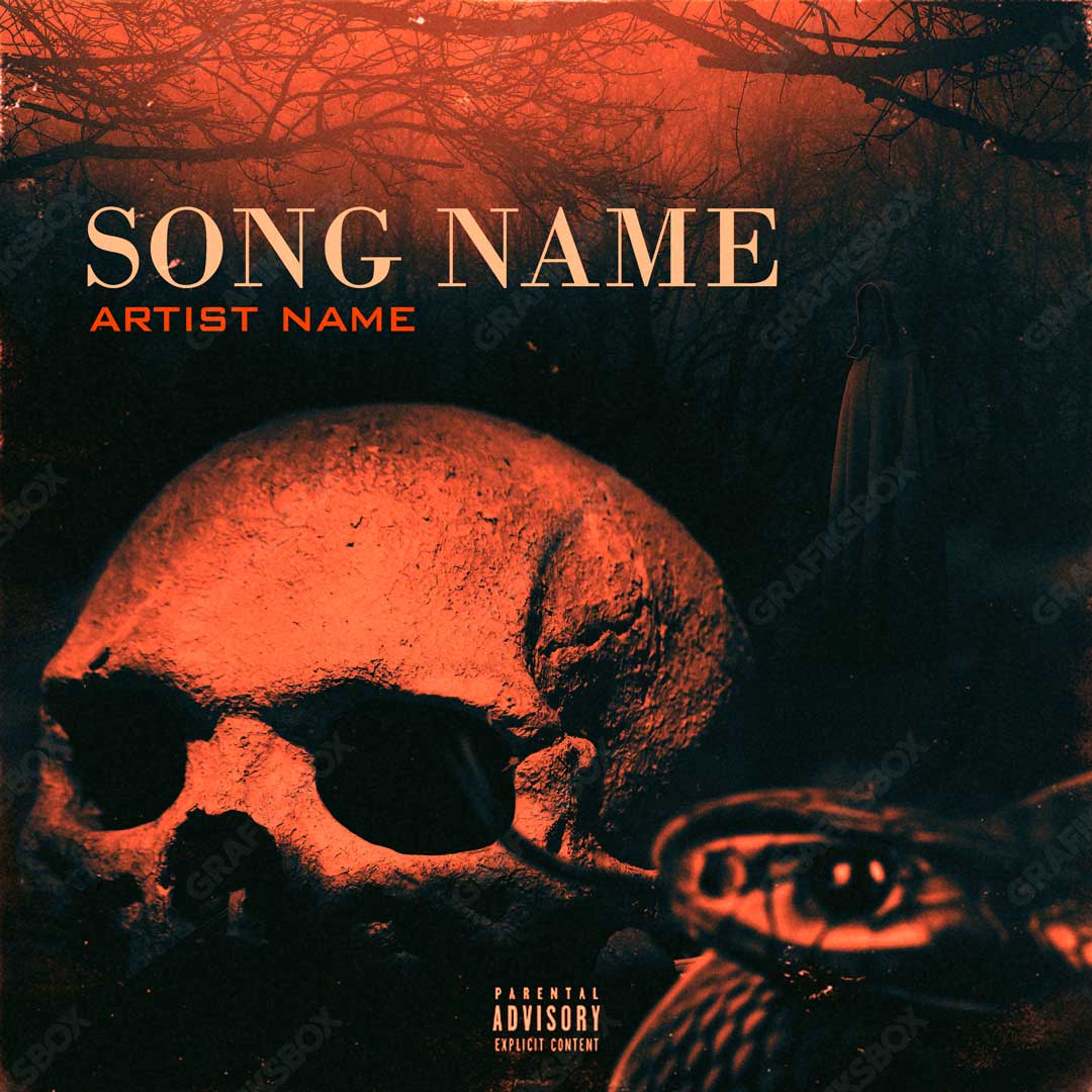 Horror Forest premade cover art