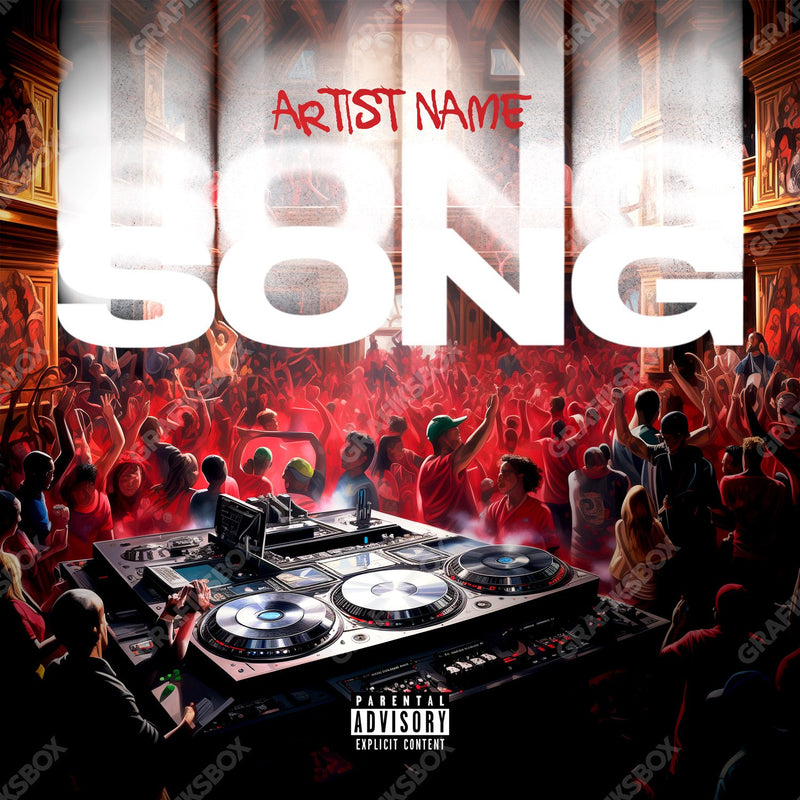 House Party premade cover art