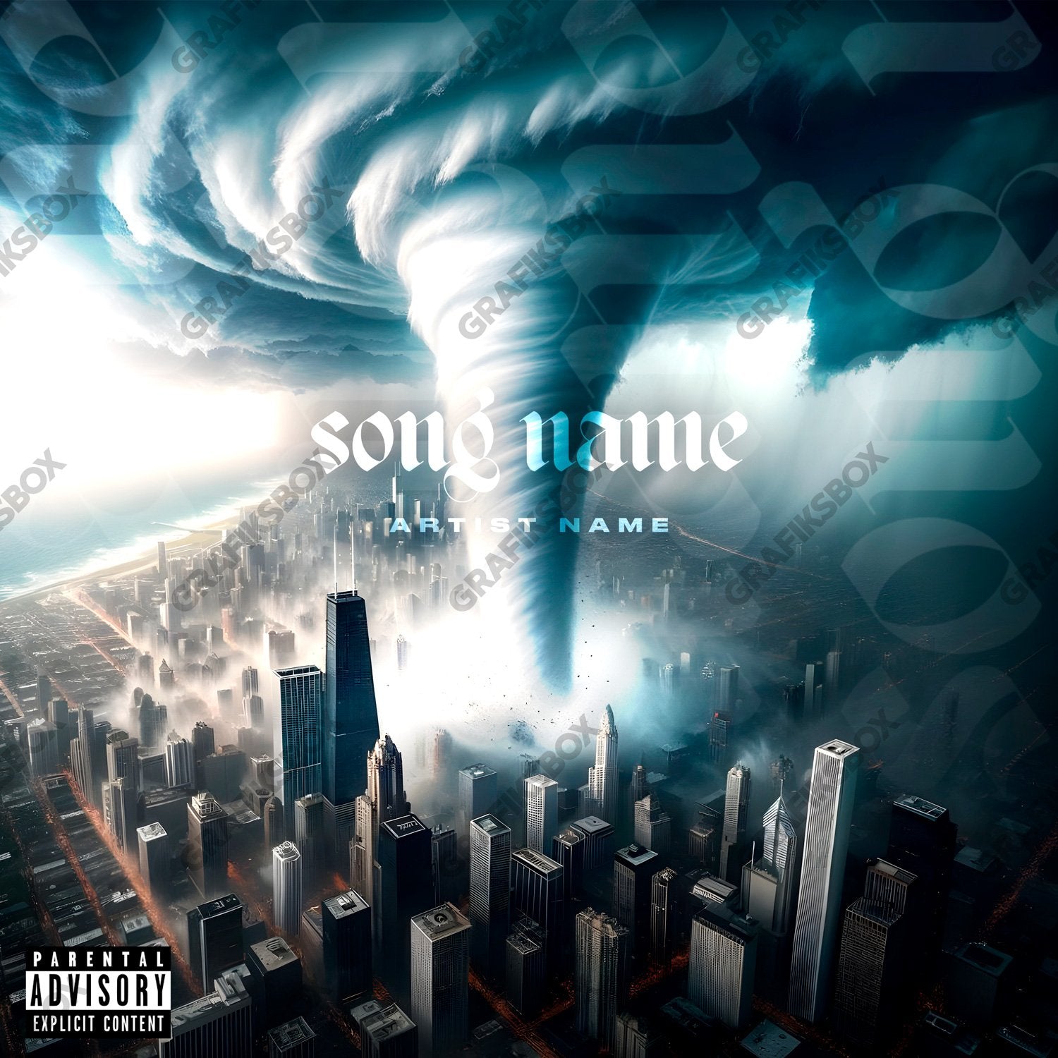 Hurricane premade cover art