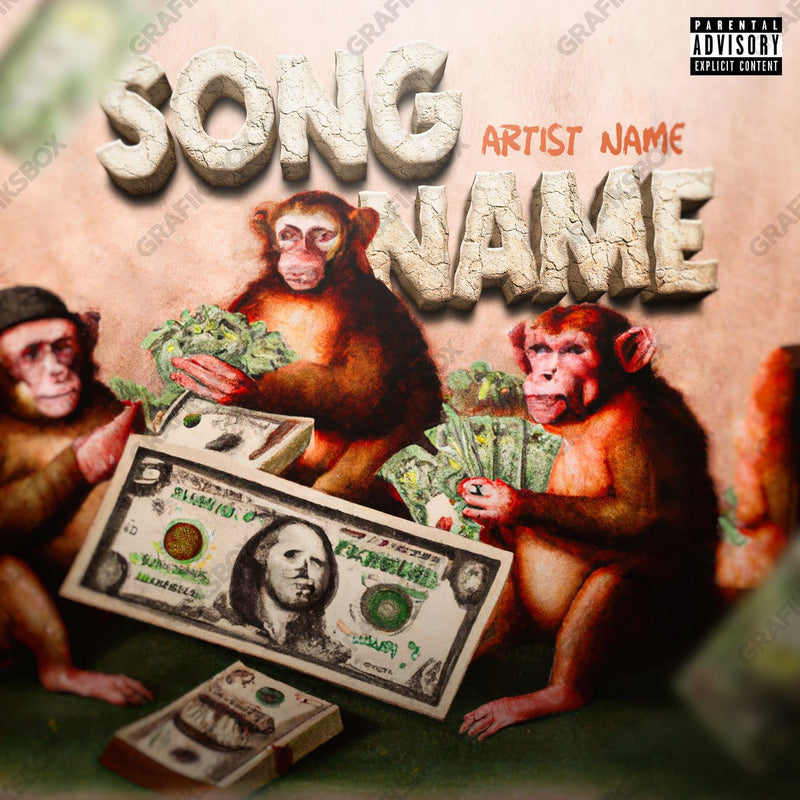 Hustle Jungle premade cover art