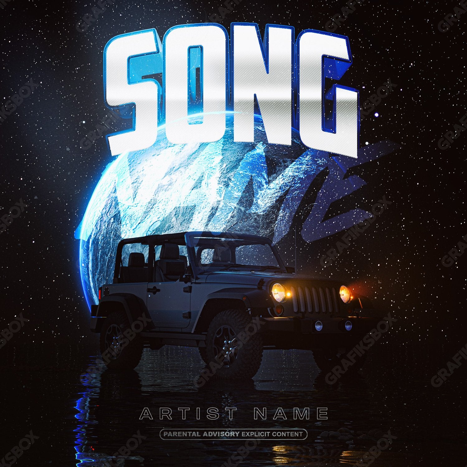 Jeep premade cover art