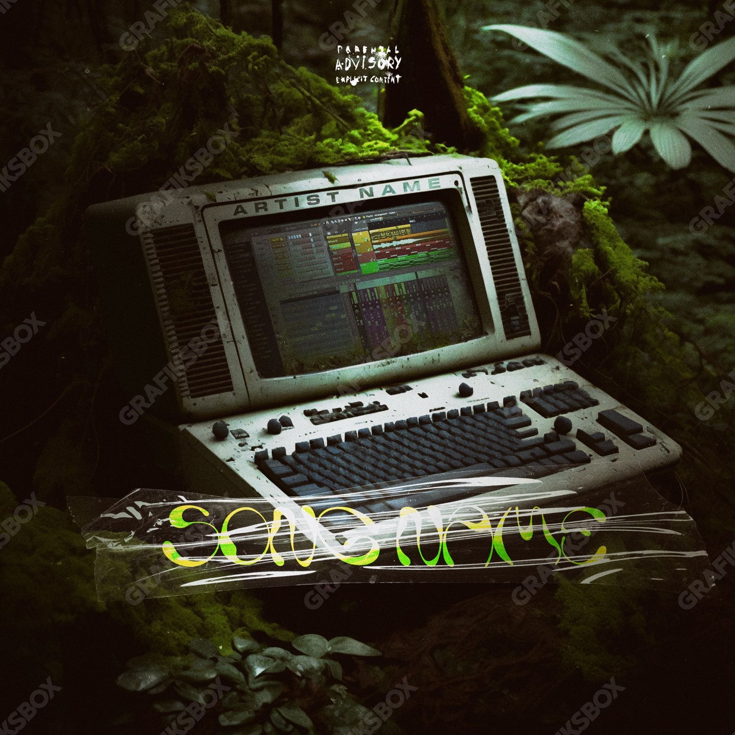 Jungle Session premade cover art