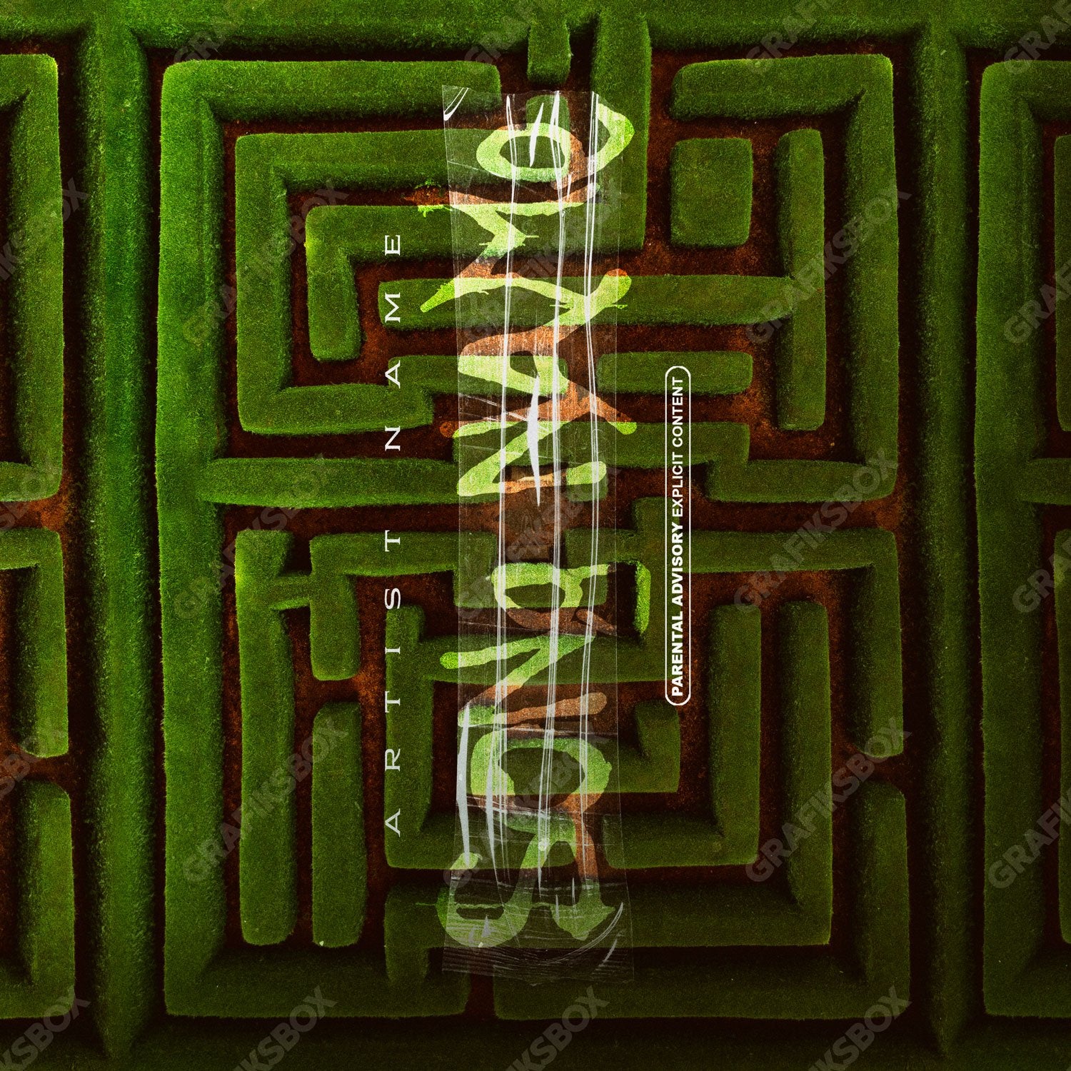 Labyrinth premade cover art