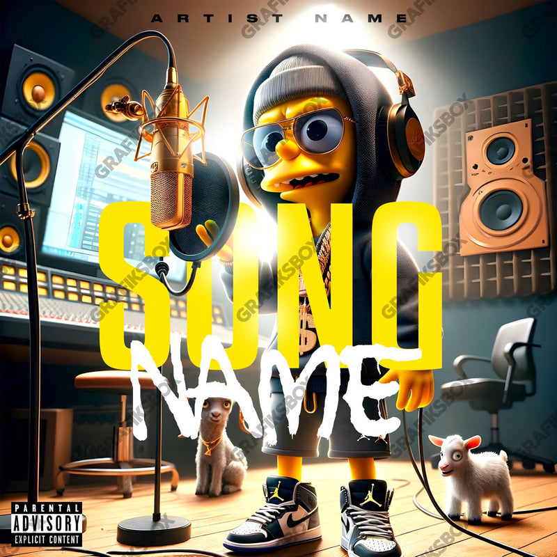 Lil Baby premade cover art