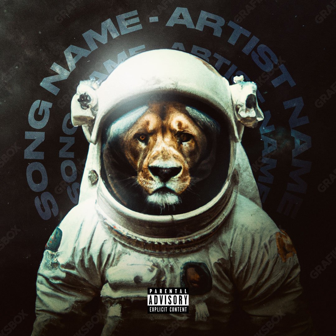 Lion Space premade cover art