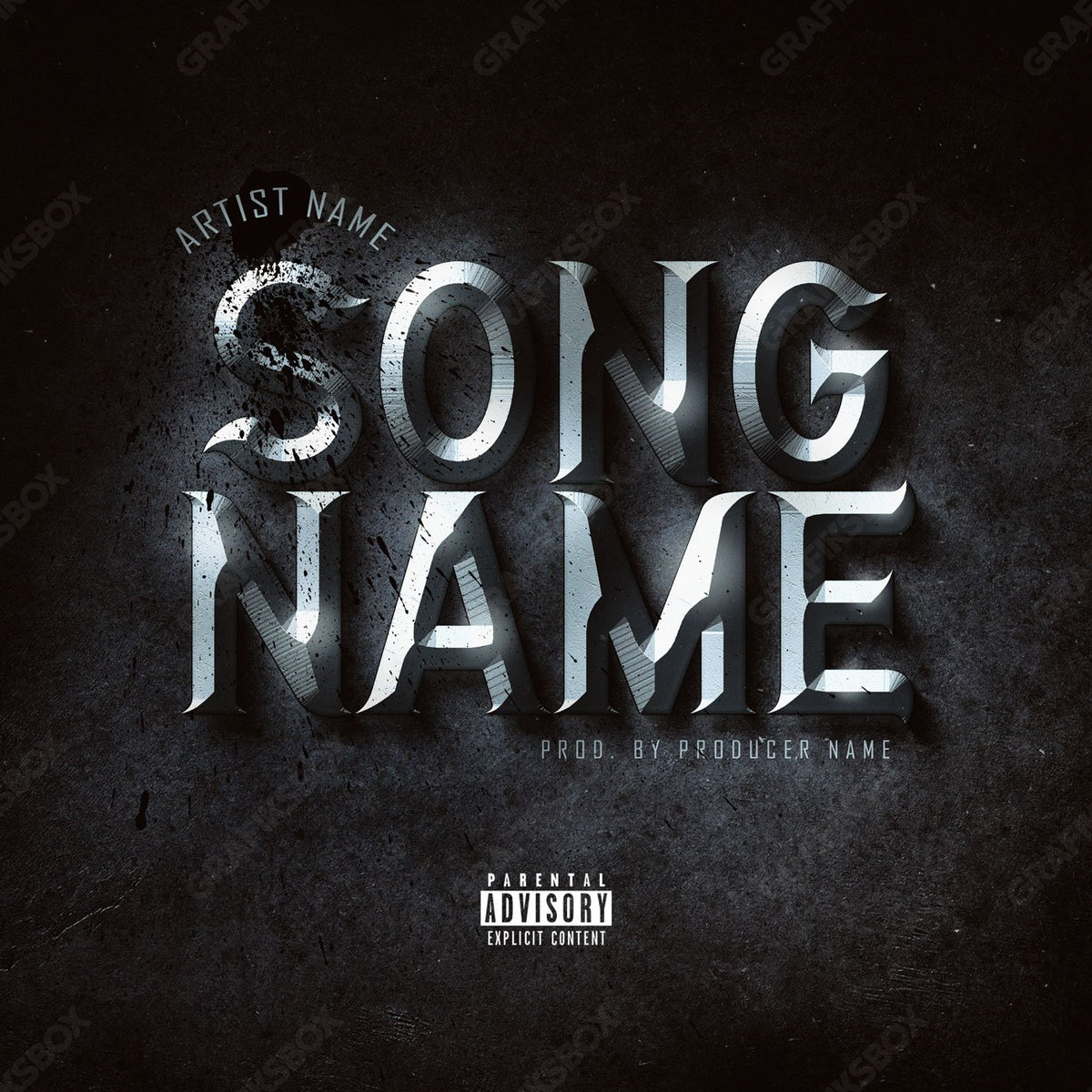 metal premade cover art
